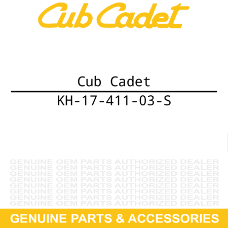 CUB CADET KH-17-411-03-S Kohler Push Rod SH265 RT Engine 65 3119