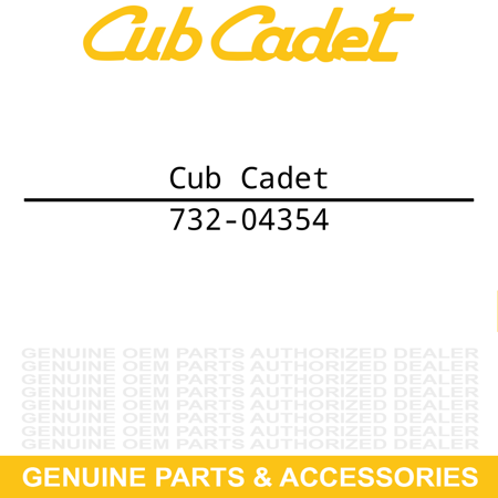 CUB CADET 732-04354 Extension Spring GT GSE GS GSX XT3 2554 2550 2544 2542