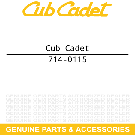 CUB CADET 714-0115 Cotter Pin 1/8 D Z GT LT 42 44 46 48 50 54 60 2554 2550 2544