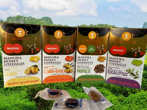 Manuka Honey + Eucalyptus Lozenges, 15 Drops thumbnail