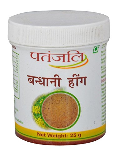Patanjali Bandhani Asafoetida (Hing) 25 Gm (Pack of 10) - PamHerbals
