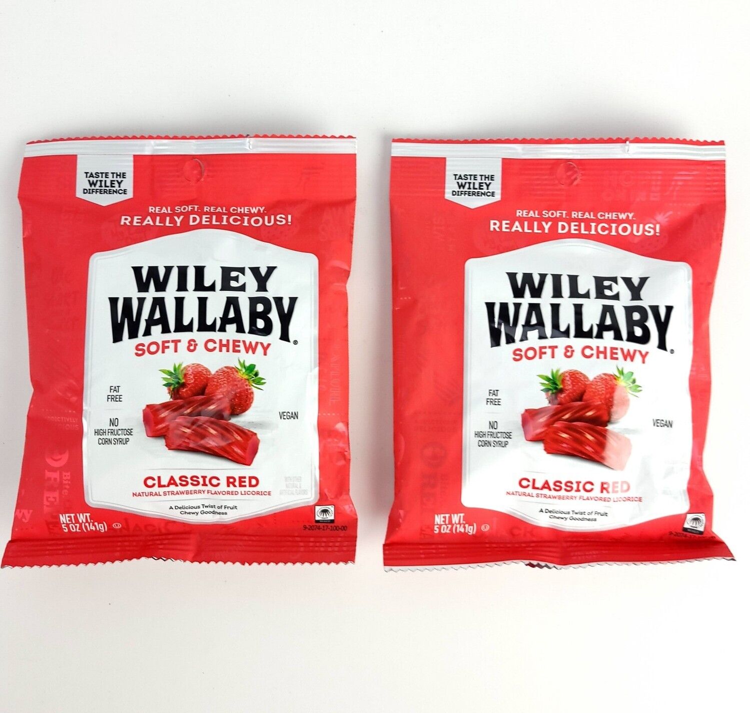 Wiley Wallaby Soft & Chewy Classic Red Licorice