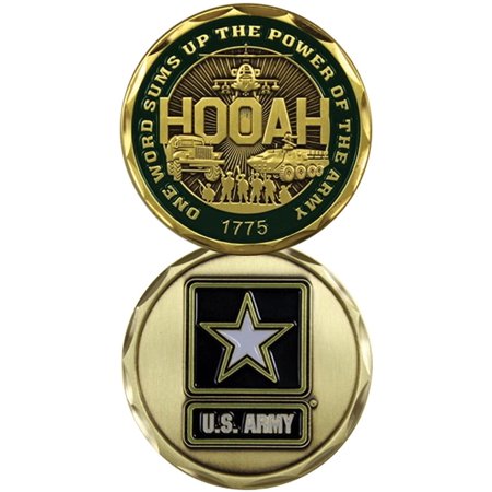 U.S. Army / One Word HOOAH! - Challenge Coin 3119 by Brand EAGLE CREST