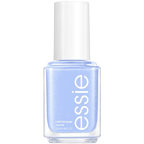 Essie Salon-Quality Nail Polish, 8-Free Vegan, Cornflower Blue, Bikini So Teeny, 0.46 Fl Oz
