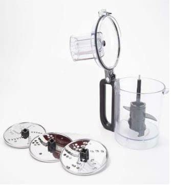 KitchenAid KFP0920QCU 9 Cup Food Processor with 3 Disks  2 Blades & Spatula  Contour Silver thumbnail