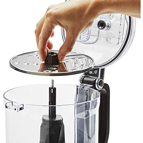 KitchenAid KFP0920QWH 9 Cup Food Processor with 3 Disks  2 Blades & Spatula  White thumbnail