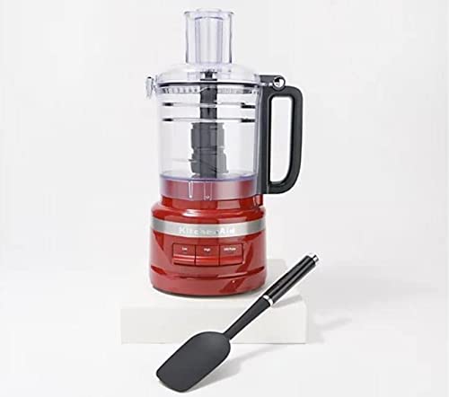 KitchenAid KFP0920QGC 9 Cup Food Processor with 3 Disks, 2 Blades & Spatula, Gloss Cinnamon