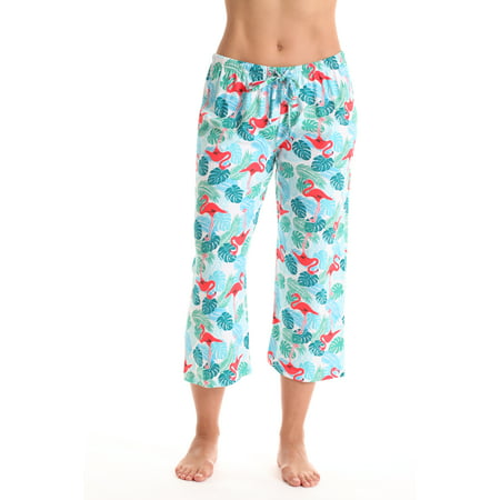 Just Love Womens Pajamas Cotton Capri Pants 6331-10516-XL