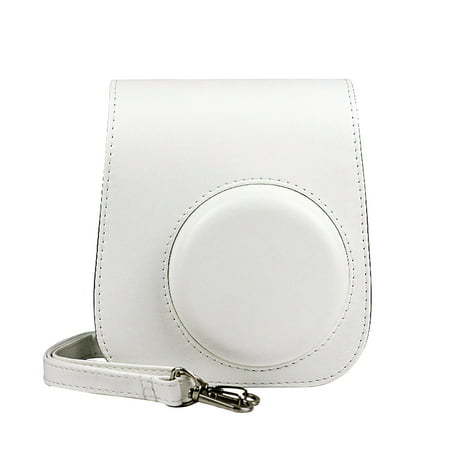 MIANHT Instant Camera Case for Instax Mini 11 Leather Bag Solid Color Protective Case - 2022 Instant Camera Case T-#1136