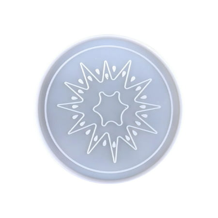 MIANHT Crystal Epoxy Resin Tray Mold Fruit Plate Cup Mat Casting Silicone Mould DIY Crafts Making Tools - 2022 Crystal Epoxy Resin N-#8775