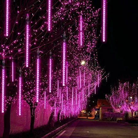 Usupdd New Fashion 30CM Party LED Lights Shower Rain Snowfalls Christmas Tree Garden Outdoor Usupdd WBB220912-3252