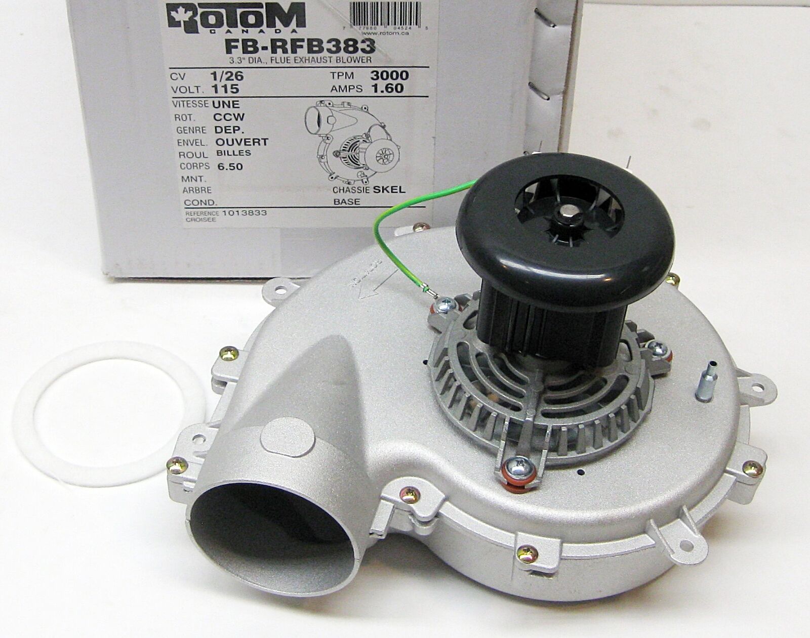 FB-RFB383 Rotom Furnace Motor for 7021-9335 7021-8735 7021-9499 1010238P 1010324