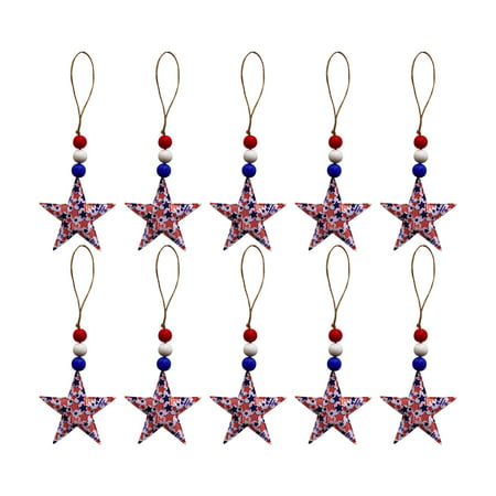 DDgui New Upgraded Independence Day Stars Decorations Five-pointed Star 7cm DDgui LCC220921-5075