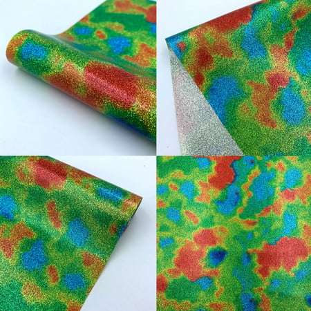 Glitter Powder Wave Heat Transfer Film Heat Transfer Vinyl Clothing DIY Printing - 2022 New Toys Glitter Powder Wave W-a#17579