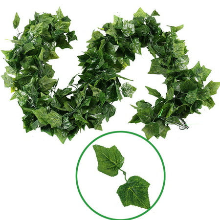 Miximx Fake Green Rattan Artificial Green Leaves Artificial Lvy Vine Festival Deco - Gifts Ltz Miximx Fake Green a-a#4888