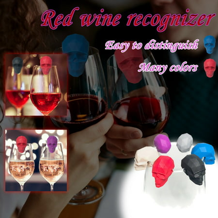 Silicone Wine Glass Identifier Identifier Marker Wine Glass Label Red Wine 08HWC15A#5075 2022 the Hot Silicone Wine Glass