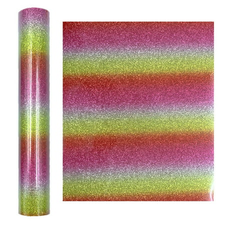 DDgui New Upgraded Glitter Powder Wave Heat Transfer Film Heat Transfer Vinyl Clothing DIY Printing DDgui LBB220922-5954