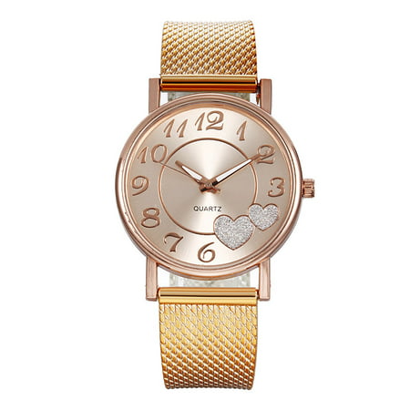 T#7525，the Latest Fashion Ladies Mesh Belt Watch Wild Lady Creative Fashion Gift，I#7525 GT9