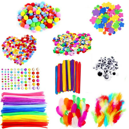 MIANHT 1900PCS Kids DIY Arts and Crafts Supplies Kit Crafting Activity Gifts Toys - 2022 1900PCS Kids DIY Q-#5499