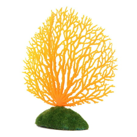 Usupdd New Aquarium Decoration Artificial Coral for Fish Tank Resin Ornaments Fake Plant Usupdd WAA220822-5999