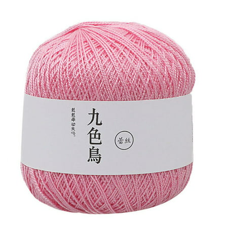 MIANHT Lace Thread Diy Woven Cotton Fine Cotton Thread Crochet Yarn 8th - 2022 Lace Thread Diy Q-#8835