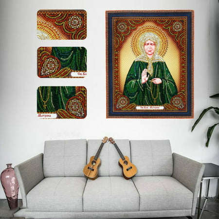 Usupdd Special Shaped Diamond Painting DIY 5D Partial Drill Cross Stitch Kits Crystal R Usupdd WEE220816-4723