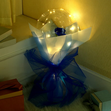 Usupdd LED Rose Bouquet Luminous Christmas Decorate Gift Decoration Party Wedding WAA220811-6755