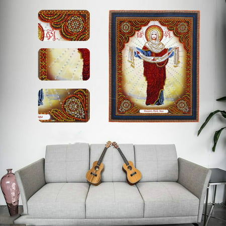 Special Shaped Diamond Painting DIY 5D Partial Drill Cross Stitch Kits Crystal R A18-Z#4397 2022 Newest Special Shaped Diamond