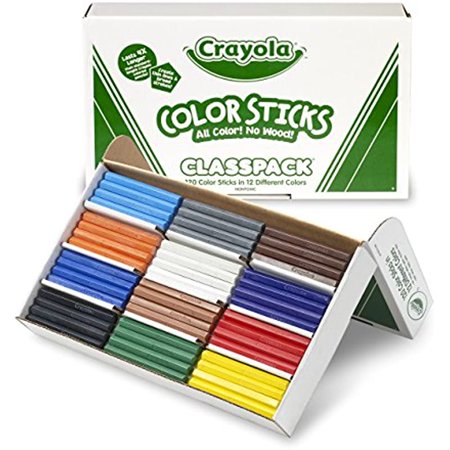 Crayola Woodless Colored Pencils Bulk  120 Count Classpack  12 Assorted Colors