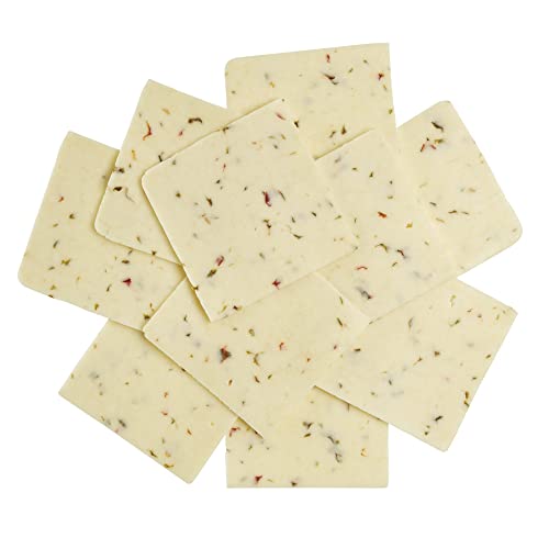 California Select Farms Sliced Pepper Jack Cheese - Monterey Jack with Jalapeno Peppers - Gluten Free - 30 Sliced 1.5lbs thumbnail
