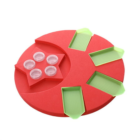 MIANHT Diamond Painting Accessories Tray Organizer Multi-Boat Holder for Jar Container - 2022 Diamond Painting Accessories N-#6249