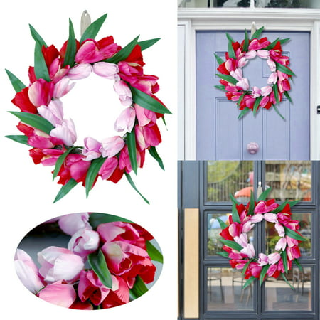 Usupdd Artificial Green Plant Flower Wreath Simulation Green Plant Garland Home Office Usupdd WDD220816-4888