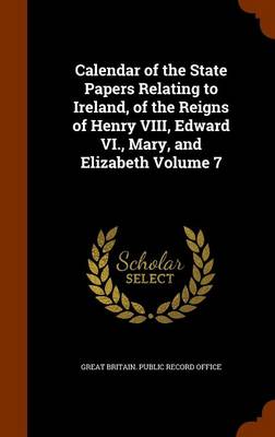 Calendar of the State Papers Relating to Ireland of the Reigns of Henry VIII Edward VI. Mary and Elizabeth Volume 7 | Indigo Chapters