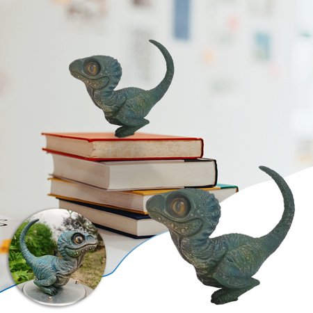 Usupdd Dinosaur Multicolor Garden Ornament Ornament Resin Crafts UsupddWFF220811-7681