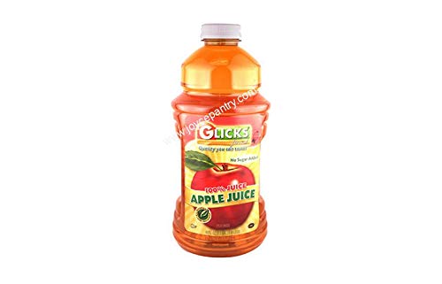 Glick S 100% Apple Juice 64 Fl Oz Pack of 6