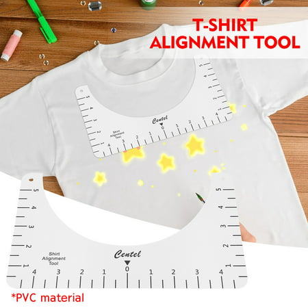 Miximx T-Shirt Alignment Tool - T Shirt Ruler Guide T-Shirt Vinyl Guide - Sublimation - New Novel T-Shirt Alignment Tool LTZ#9764