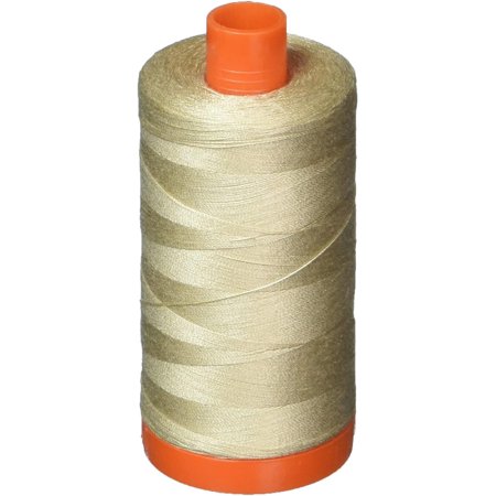 Aurifil A1050-2312 Mako Cotton Thread Solid 50WT 1422Yds Ermine  100Percent Long Staple Mercerized Egyptian Cotton by Brand Aurifil