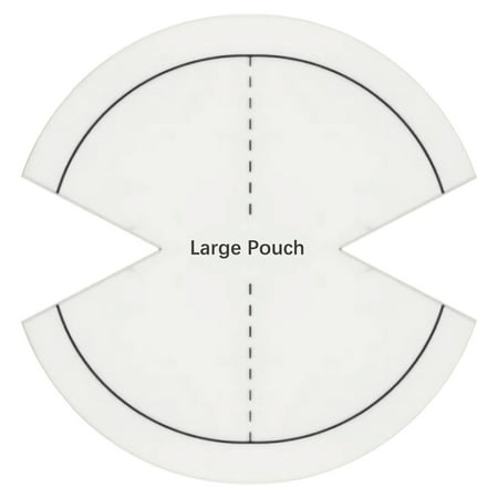 Cute Beetles Pouch Template DIY Handbag Making Template Ruler Sewing Ruler  Uscallm 7-18#3119