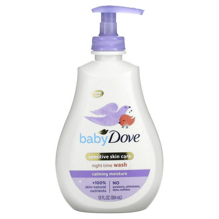 Dove  Baby  Sensitive Skin Care  Night Time Wash  Calming Moisture  13 Fl Oz (384 Ml)