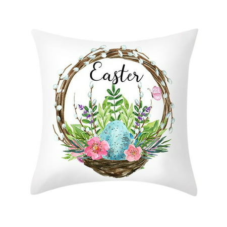 Usupdd Easter Bunny Short Plush Home Decor Cushion Pillowcase Usupdd 2022 New Product WAA220906-3460