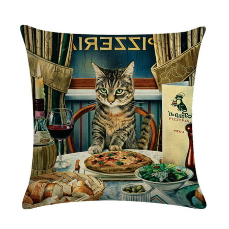 Printed Linen Encrypted Fine Linen Pillowcase Cushion Cover 1PC 08HWC15A#3119 2022 the Hot Printed Linen Encrypted