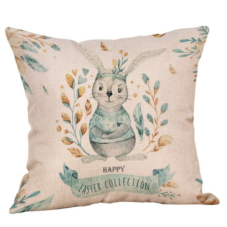 Easter Gift Decoration Faceless Doll Pillowcase Bunny Pattern Pillowcase 08HWC15A#4973 2022 the Hot Easter Gift Decoration