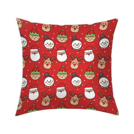 Usupdd New Fashion Christmas Throw Pillowcase Sofa Cushion Back Pillowcase Usupdd WBB220912-5999