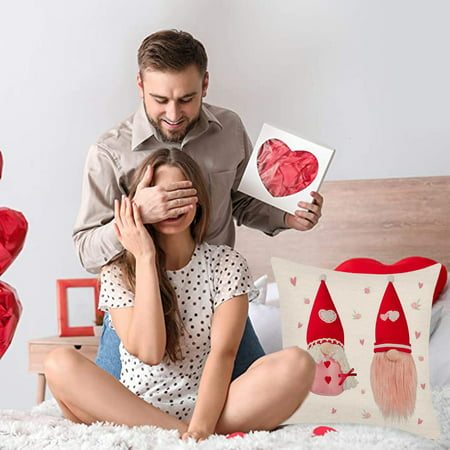 1PC Home Valentine S Day Pillowcase Decorative Pillow Case Creative Pillow Case 08HWC15A#5674 2022 the Hot 1PC Home Valentine S