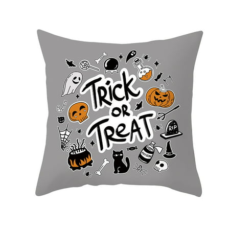 Usupdd Halloween Decoration Hemp Simulation Applique Pillowcase Living Room Sofa Party Usupdd WAA220816-1136