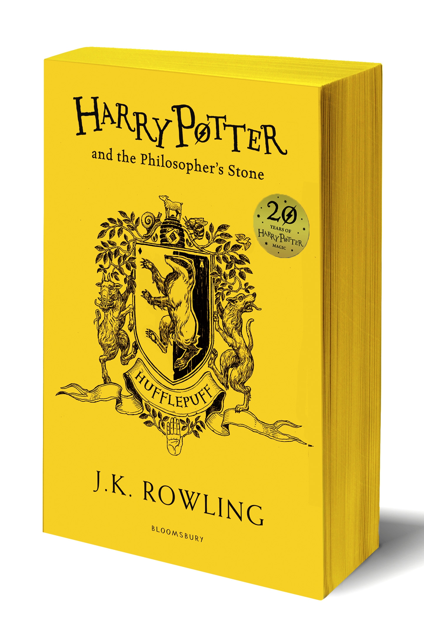 Harry Potter and the Philosopher's Stone - Hufflepuff Edition (Broche) J K Rowling [Softcover]