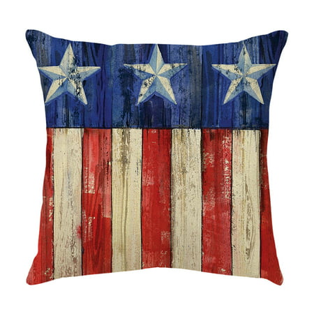 DDgui Fashion New Independence Day Pillowcase Cartoon Style Linen Digital Printing Pillowcase DDgui220929-7681