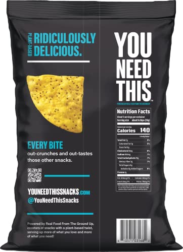 You Need This Non-GMO Grain Free Tortilla Chips Sea Salt 5 Oz thumbnail