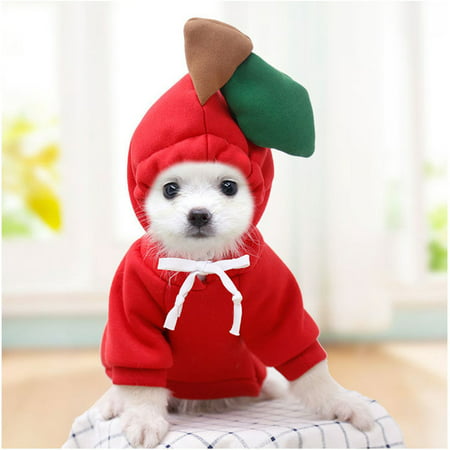 Usupdd New Christmas Dog Warm Change Clothes Winter Teddy Thick Four-legged Clothes Pet Clothes Usupdd WAA220822-5796