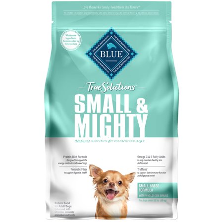 Blue Buffalo True Solutions Small & Mighty Natural Small Breed Adult Dry Dog Food  Chicken 4-lb